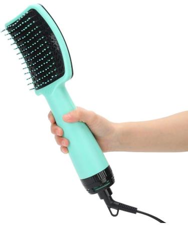 Hair Dryer Comb Hot Air Brush - 3 Gear Adjustable Styling Tool for Home Salon Use - Green - Buy Online on GoSupps.com