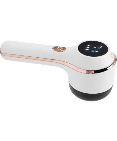 Multifunctional Electric Lint Remover - Rechargeable Fuzz & Fabric Cleaner for Clothes & Furniture | Digital Display (White - Buy Online on GoSupps.com