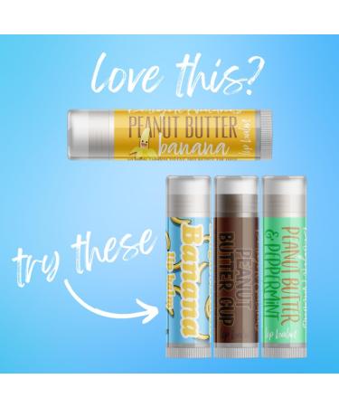 Delight Naturals JUMBO Lip Balm - Peanut Butter Banana - Buy Online on GoSupps.com