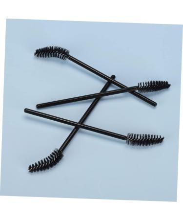 NOLITOY 200 Pcs Elbow Mascara Brush Lash Mascara Lash Accessories False Plastic Make up Eyelash Tool Travel 9.7x0.6cmx4pcs Blackx4pcs - Buy Online on GoSupps.com
