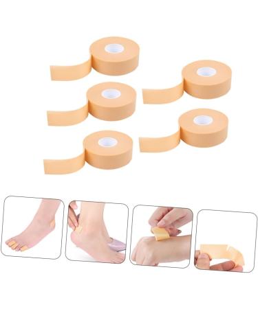 NOLITOY Heel Protection Stickers for Women - 5 Rolls Anti-Slide High Heel Pads Dressy Toe Tape for Block Heels Foot Sole Protection Foam Bagged Sole Stickers - Buy Online on GoSupps.com