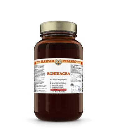 Echinacea (Echinacea Angustifolia) Dry Root Tincture, Made in Hawaii, All Natural, Vegan, Pure Liquid Extract - 32 fl.oz 32 Fl Oz (Pack of 1)