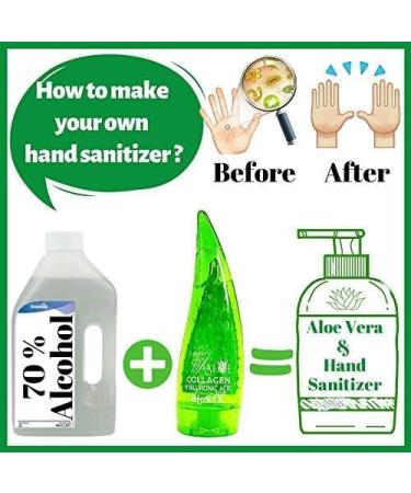 BioRLX Shave Factory 99% Purity Aloe Vera Gel with Collagen & Hyarulonic Acid 250ml - Face, Body & Hair Care | Pack of 1 - Buy Online on GoSupps.com