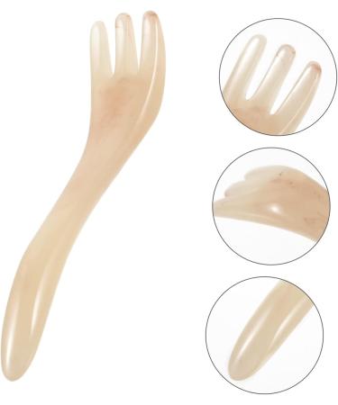 Coolhiya Kratzkamm Head Massager - Wide Tooth Scalp Comb for Headaches & Relaxation (14.5x3cm) - Buy Online on GoSupps.com