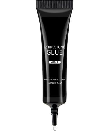  Huayeex Rhinestone Glue | Strong Nail Gel 15ml | Personal Care Supplies for Jewelry Making and Sculpting | Everyday Summer Party Spa Salon Travel Wedding Art - Buy Online on GoSupps.com