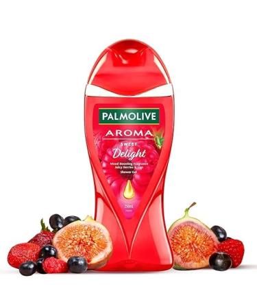 Juicy Berries & Figs Aroma Sweet Delight Body Wash | Mood boosting fragrance | Nourishing | For naturally bright skin | No paraben & silicone pH balanced Body Wash 250ml