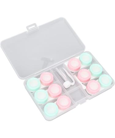 Anggrek 6-Part Contact Lens Case - Portable Transparent Durable - Perfect for Travel & Outdoor Activities - Buy Online on GoSupps.com