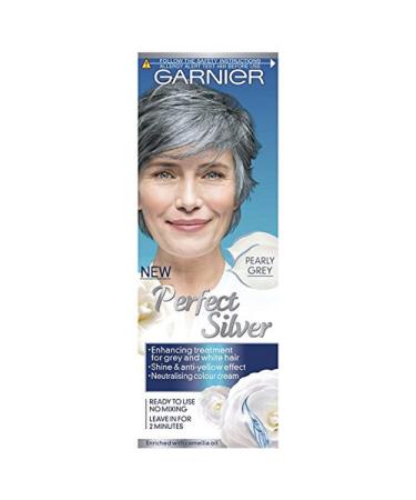 Garnier Perfect Silver neutralising cream for grey hair grey/ivory