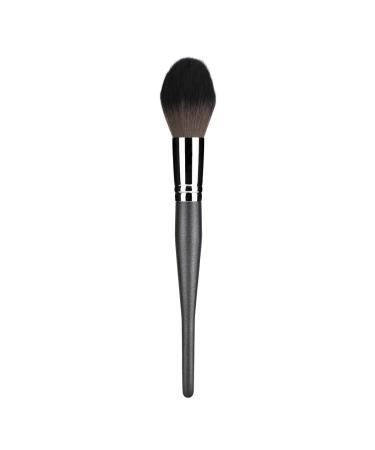 Professional Highlighter Makeup Brush Luxspire Kabuki Blush Brush Wooden handle Soft Mineral Powder Foundation Brush Blending Contouring Brush - Black
