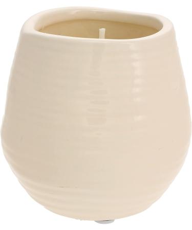 Shop Pavilion Gift Company Dandelion Sisters Yellow Ceramic Soy Candle | Serenity Scented | Perfect Gift Idea - Buy Online on GoSupps.com