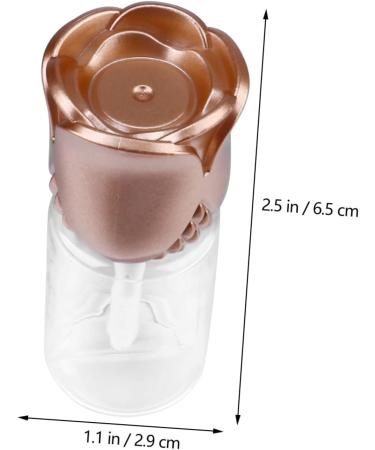  Ipetboom Ipetboom 15 Pieces Rose Cover Lip Glaze Tube Lip Gloss Tubes Bulk Clear Container DIY Lip Balm Bottles Pink Lip Balm Tubes Clear Lip Balm Tube Bottle Red Lip Balm - Buy Online on GoSupps.com