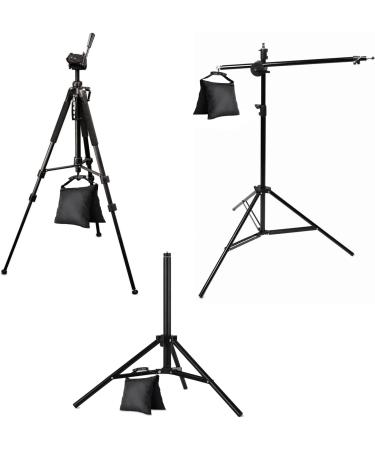 4 Packs Sandbags Heavy Duty Sand Bags Sand Bags Heavy Duty with Buckle Straps for Support Light Stand 4 Pack Sandbags - Buy Online on GoSupps.com