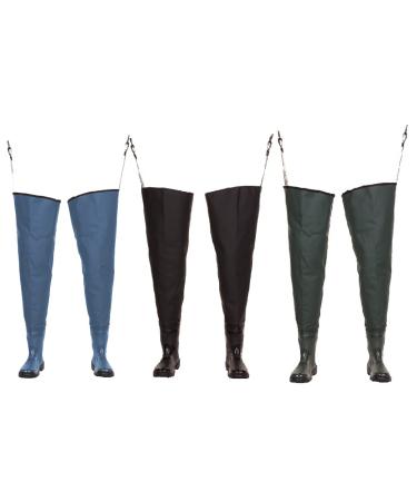 3Kamido WADERS for youth Junior fishing trousers Fisherman's trousers Carrying bag Youth 36 Green