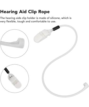 Hearing Aid Lanyard Hearing Clip Multipurpose Loss Silicone Kids Hearing Aid Hold Hearing AmplifiersHearing Clip Multipurpose Loss - Buy Online on GoSupps.com