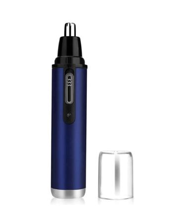 Ear and Nose Hair Trimmer USB Rechargeable Nose Trimmer for Men and Women Ear Eyebrow Facial Hair Trimmer with Protective Cover Easy to Use and Carry Easy Cleansing Razor One Color