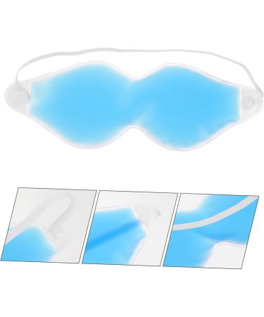 ORFOFE Cold Compress Eye Mask Ice and Heat Eye Mask Goggles PVC at Night Reusable Eye Mask - Buy Online on GoSupps.com