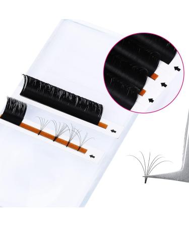 Easy Fan D Curl 0.05 11mm Single Lashes - Natural Look Russian Eyelash Extensions - Buy Online on GoSupps.com