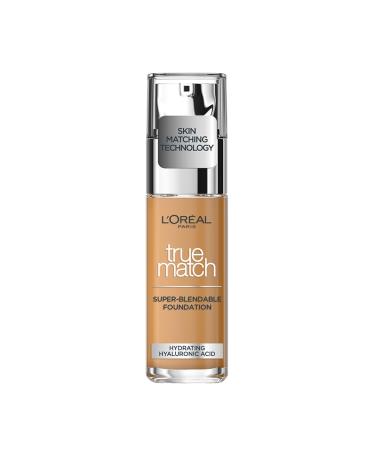 L'Oreal Paris L'Oreal Paris True Match Liquid Foundation With Hyaluronic Acid & Aloe Vera 8.D/8.W Warm Medium Deep