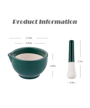 Premium Ceramic Mortar and Pestle - Pill Crusher & Spice Grinder for Adults Seniors & Pets | Fine Powder Grinding - Buy Online on GoSupps.com
