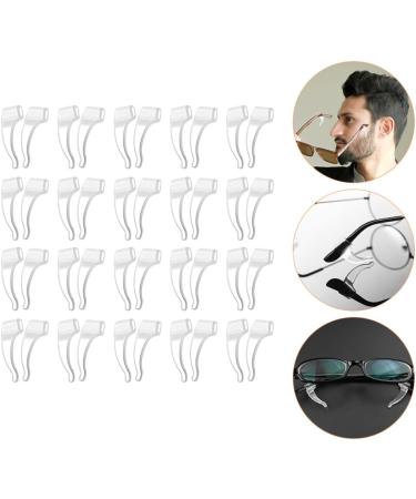 Coheali 50 Pairs Anti-Slip Glasses Holders - Silicone Ear Clips & Slide-Resistant Accessories for Secure Comfortable Fit - Buy Online on GoSupps.com