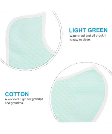 Adult Drool Bibs Anti-Oil Bibs Adult Eating Apron The Aged Dining Bibs Senior Dining Bibs Waterproof & Washable(2 pcs) - Buy Online on GoSupps.com