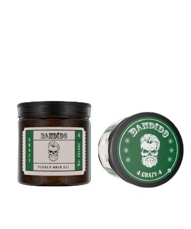 Bandido Men's Styling Gel 500ml 04 CRAZY | Ultra-resistant natural look | Men's hair gel | wet hair look | Gum effect hair gel