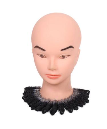 3 Packs Eunice Hair Saniya Curl Ombre Braids - 20 Inch Bouncy Synthetic Crochet Hair (1B Gray) - Free Hook Included - Buy Online on GoSupps.com
