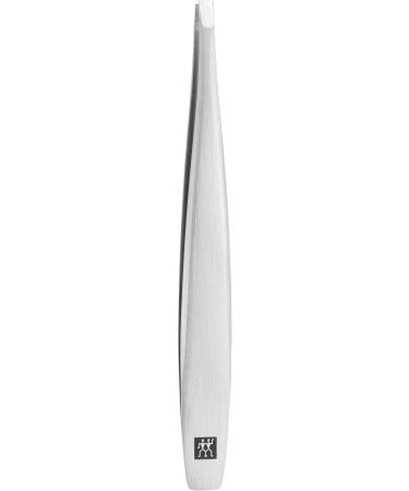 Twin twin forced to pluck eyebrow precise removal of hair made of stainless steel matt premium 90 mm silver straight lace single - Buy Online on GoSupps.com