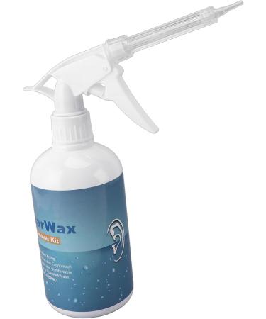 500ml Ear Wax Removal Kit - Ear Cleaner Bottle Bulb Syringe & Tool for Improved Hearing Clarity | International Shipping Available - Buy Online on GoSupps.com