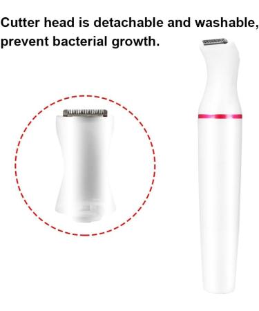 4-in-1 Electric Face Hair Cutter for Women | Painless Bikini Trimmer & Eyebrow Remover - International Shipping - Buy Online on GoSupps.com
