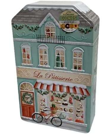 Shortbread Biscuit Tin Gift Set | La Patisserie Design Biscuit Tin | A Delicious Selection of Shortbread Cookies| Shortbread Biscuit Gift Set for Christmas Valentines Birthday Mother's Day - Buy Online on GoSupps.com