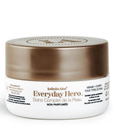 InfiniteAloe Aloe Vera Body & Face Moisturizer  Fragrance Free Face Cream Body Cream Hand Lotion for Dry Skin  1 Medium Jar (2 Oz.) (1) 2 Ounce - Buy Online on GoSupps.com