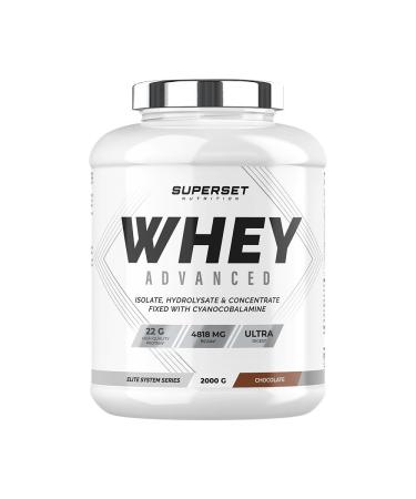 Superset Nutrition 100 Whey Protein Advanced 2kg Whey Protein SuperMix TriProtein