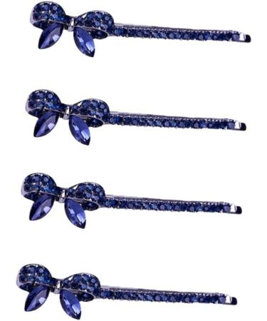 DOITOOL 4 Pairs Metal Hair Clips Pearl Hair Pin Hair Barrettes for Women Headwear for Women Hair Accessory for Girls Diamonds Hair Clips Antique Hairpin Wedding Miss Side Clip Rhinestones - Buy Online on GoSupps.com
