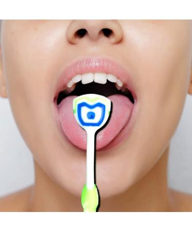 IGOOLEE 8 Pack Colorful Tongue Scraper Cleaner for Adults and Kids - 100% BPA Free Fresher Tongue Scraper Brushes for Bad Breath Reduction and Oral Health - Pack of 8 - Buy Online on GoSupps.com