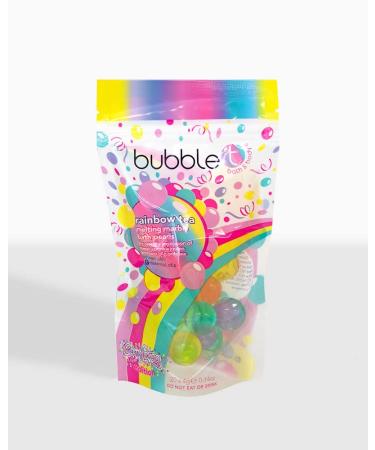 Bubble T Cosmetics Confetea Rainbow Tea Melting Marble Bath Beads, Oil Filled Beads Which Cleanse & Nourish The Skin, Contains Fruity Extracts - 25 x 4g
