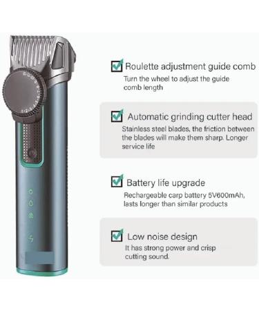 VGR-973 Cordless Waterproof Hair Clippers & Beard Trimmer - Portable Electric Hair Cutting Kit - Buy Online on GoSupps.com