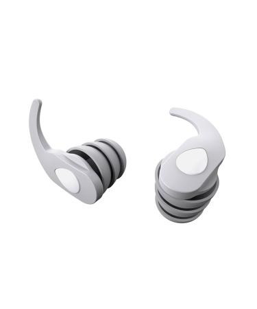 MEIBAOGE 1 Pair Ear Plugs Soft Silicone Noise Reducing Reusable Earplugs for Sleeping Work Studying Travel Concert Snoring