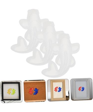 TEHAUX 9 Pcs Carp Silicone Mold Soap Molds Carp Resin Mold Fudge Candy DIY Candy Mold Silicone Mold for Crafts Jewelry Making Model Crafts Fish Mould Non Flexible Silica Gel Tool Whitex3pcs 2X4X5.8CMx3pcs - Buy Online on GoSupps.com