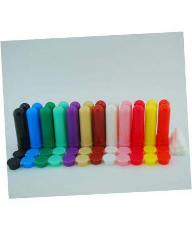 Healifty 24pc Empty Inhaler Tubes for Essential Oils - Silver Nasal Inhaler Sticks - Buy Online on GoSupps.com