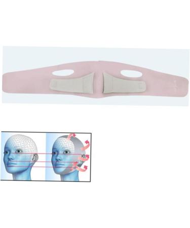 Ipetboom 1pc Slimming Belt V Shape Thin Masseter Chin Slim Strap Neoprene Material -lifting Artifact Chin Straps Chin Lift Facial Lifting Belt Pink Thin - Buy Online on GoSupps.com