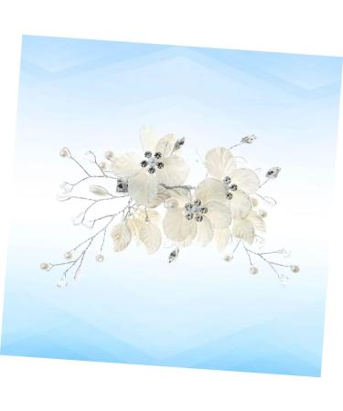 FRCOLOR Hair Hair decoration decorative hair clips Hair Clips Crystal Hair Clips Wedding Hair Accessories Pearl alligator clips Pearl Hair Pins diamond Acrylic flower bride Clips - Buy Online on GoSupps.com