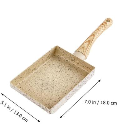 MAGICLULU 2 Pcs Breakfast Pan Nonstick Egg Pan Nonstick Fry Pan Grill Cookware Non Stick Frying Pans Iron Omelette Pan Home Cooking Pan Non Stick Skillet Household Tamagoyaki Aluminum Alloy 36x13x3cmx2pcs Assorted Colorx2pcs - Buy Online on GoSupps.com