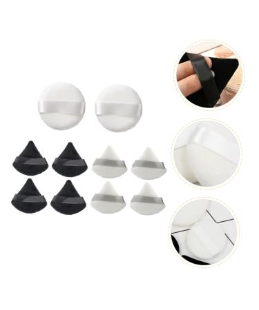 Angoily 10pcs Powder Puff Set - Baby Makeup Sponges for Face & Body - Soft Cotton Beauty Puffs for Mineral Foundation & Cosmetics - Buy Online on GoSupps.com