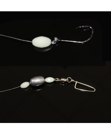 AGOOL Luminous Glow Fishing Beads - 100pcs Green Glow Fish Attractants Eggs - Fishing Rigging Tackle - Buy Online on GoSupps.com