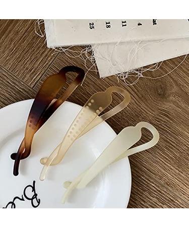 6PCS Frosted French Barrettes Jaw Hair Clips for Women - Stylish Hair Accessories - Buy Online on GoSupps.com