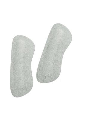Heel Cups Sponge Anti-wear Foot Cushion Liner Men Premium Daily for Heel Spurs and Heal Dry Cracked Heels(Small) Gray