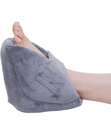 Heel Cushion Protector Pillows to Relieve Pressure from Sores and Ulcers Heel Protector Cushion Pillows for Pressure Sores Bed Sores Injuries Foot Support Boot for Bed Wheelchairs - Buy Online on GoSupps.com