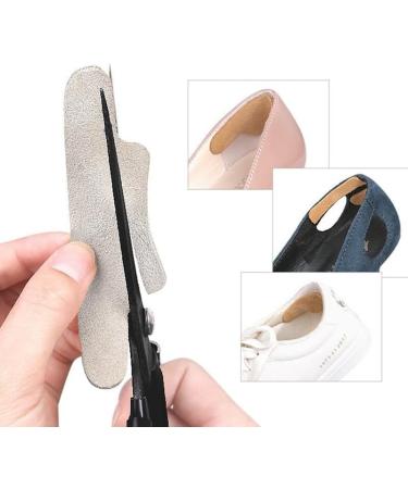 Heel Cushion Pads for Shoes - 3 Pair Set | Flexible Faux Leather Adhesive & Breathable Inserts for Comfort - Buy Online on GoSupps.com