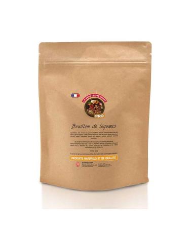 La Brigade des Épices - Vegetable broth powder - Gluten free - Made in France - Large 250g sachet